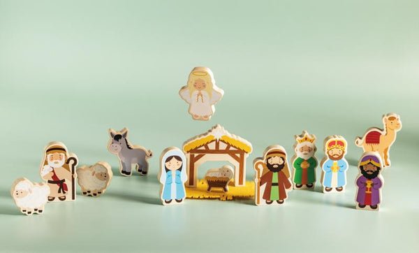 MP Nativity Wood Toy Set