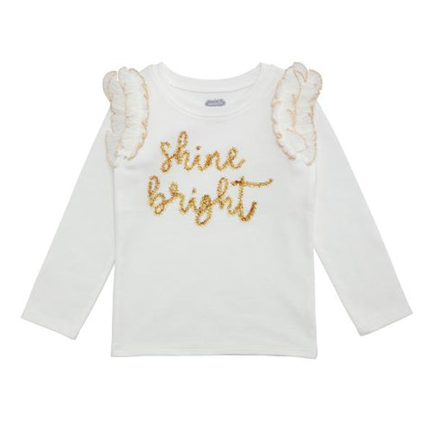 Shine Bright Tinsel Tee