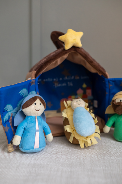 MP Musical Nativity Plush Set