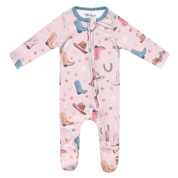 Cheyenne Zip-Up Footie