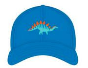 Cobal Blue Baseball Hat with Stegosaurus