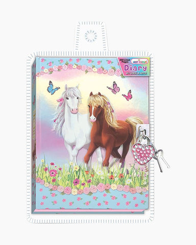 Girl's Secret Journal Fun - Majestic Horse