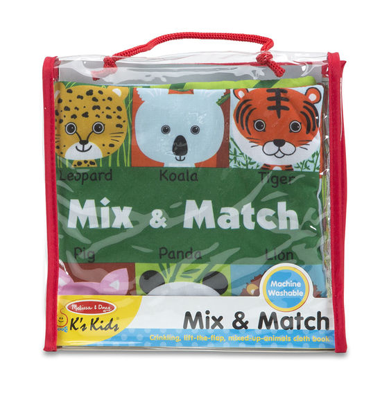 K's Kids Mix & Match Cloth Book