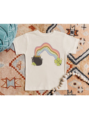 Rainbow Pot Of Gold Tee