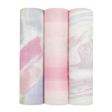 Florentine 3 Pack Silky Soft Swaddles