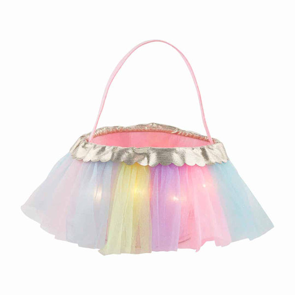 Light Up Tutu Treat Bag-Multi