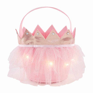 Light Up Tutu Treat Bag-Pink Princess