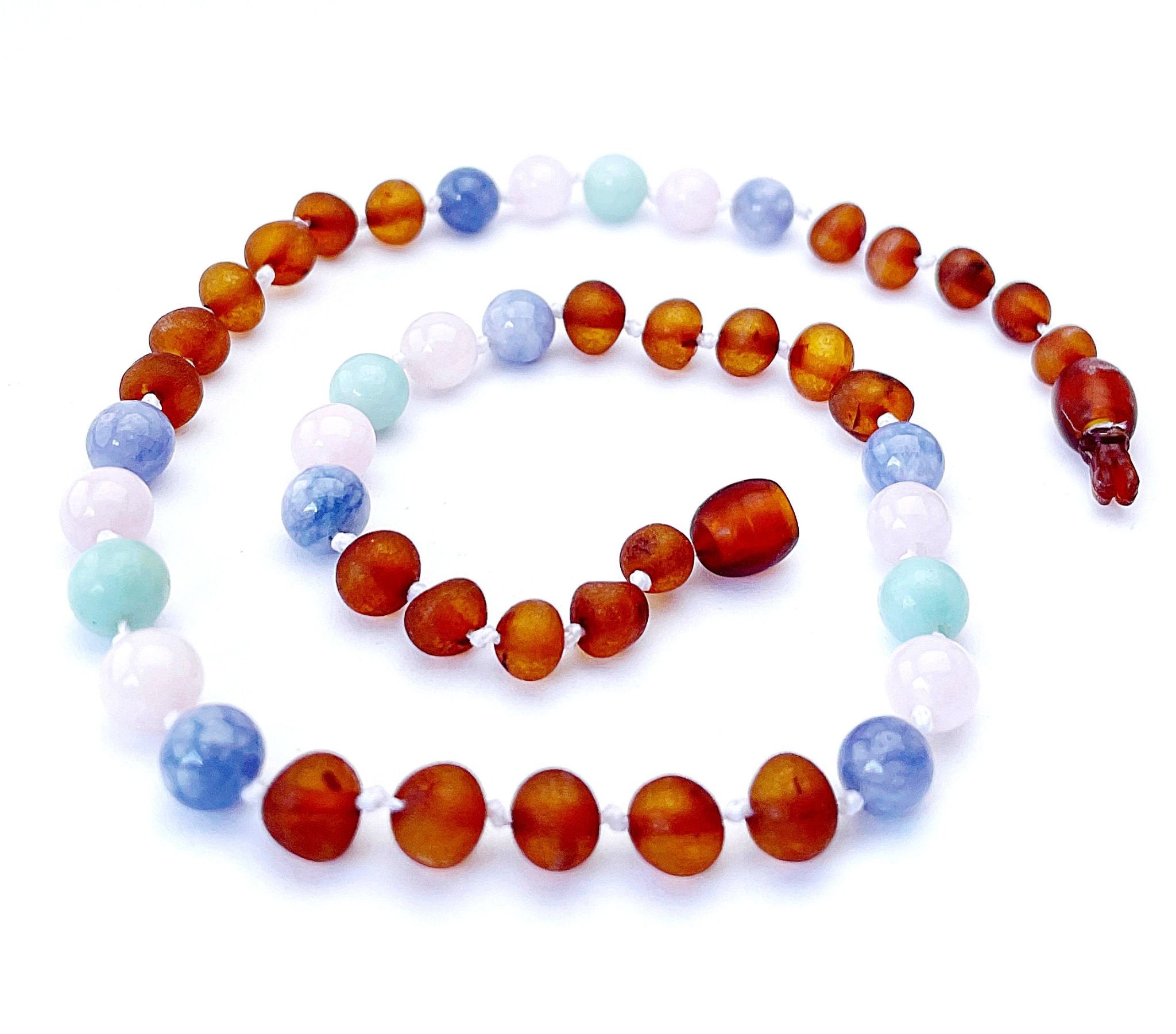 Amber Teething Necklace- Overlord - 1069