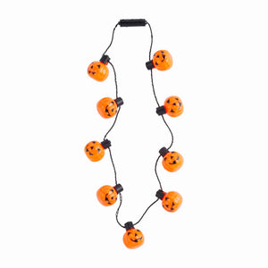 Light Up Pumpkin Necklace