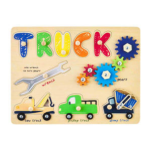 TRUCK BUSY BOARD PUZZLE