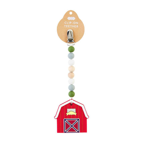 Barn Clip On Silicone Teether