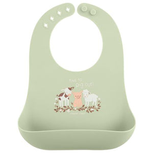 Silicone Baby Bib-Time To Pig Out