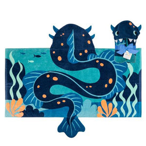 Hooded Towel-Sea Monster