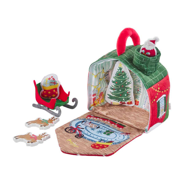 Christmas House Plush Set