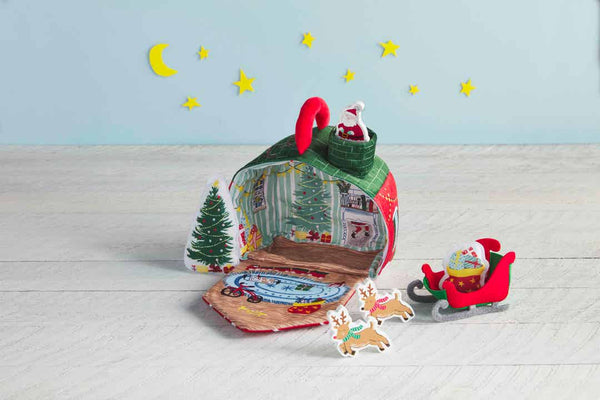 Christmas House Plush Set