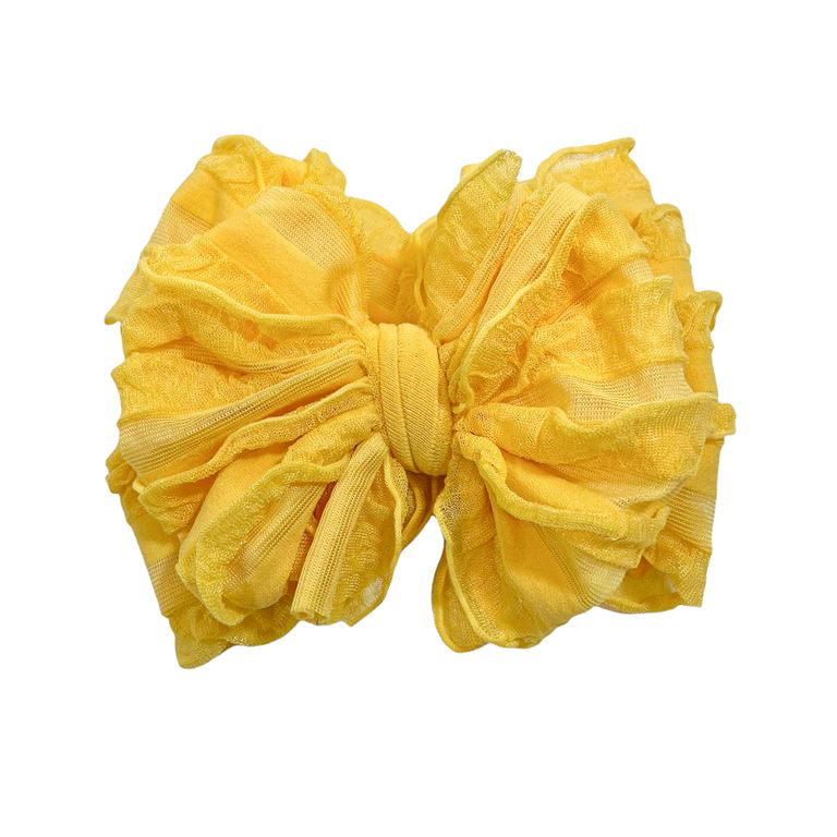 Sunflower Ruffle Headband
