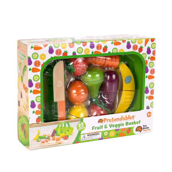 Pretendables Fruit & Veggies Basket