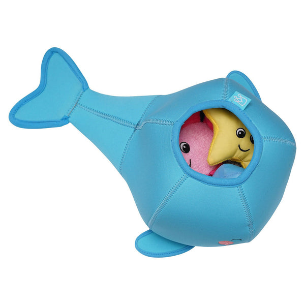 Neoprene Whale Floating Fill-n-Spill Bath Toy