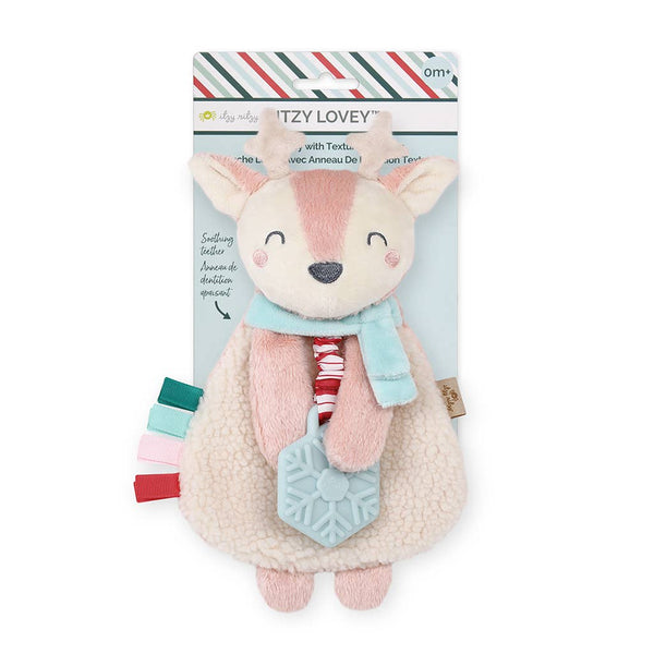 Itzy Lovey - Holiday Pink Reindeer
