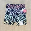 Zebra Star Printed Bike Short