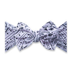Baby Bling Printed Knot Headband-Rosie Bandana