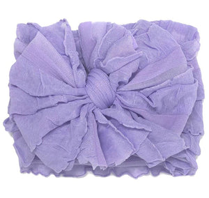 Lavender Ruffle Headband