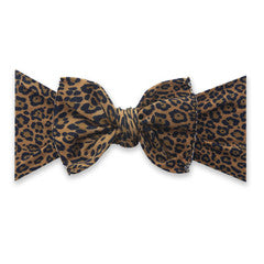 Baby Bling Printed Knot Headband-Leopard