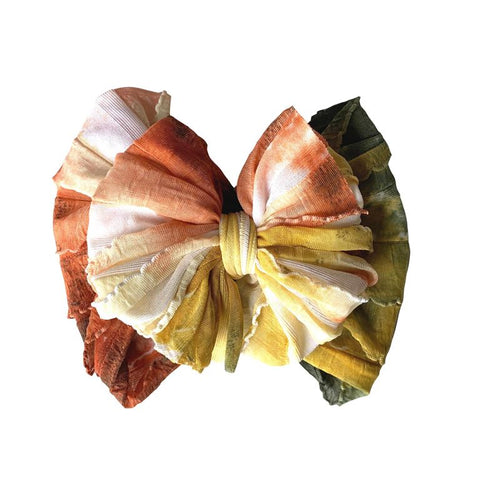 Sunset Tie Dye Ruffle Headband