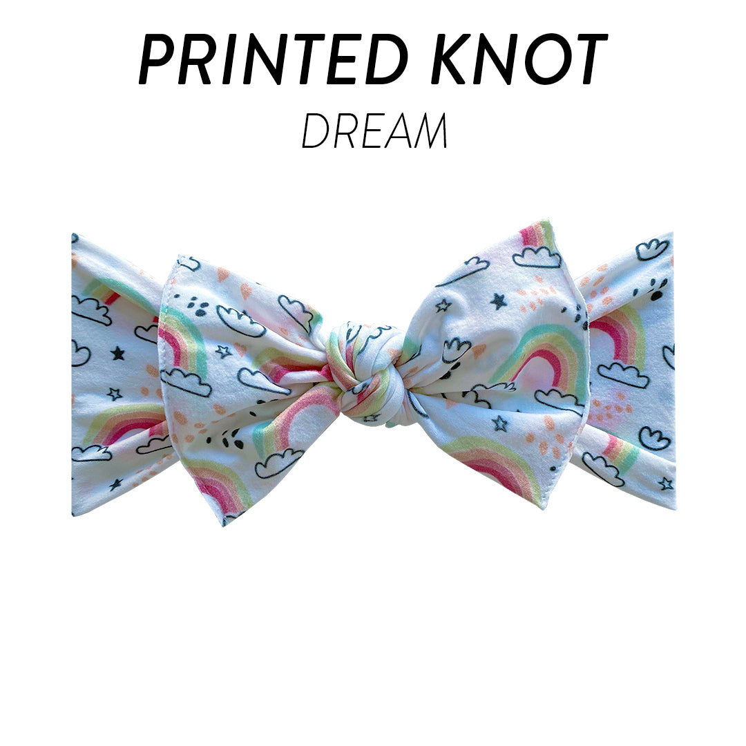 Dream Printed Knot Headband