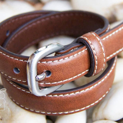 Brown Leather Belt