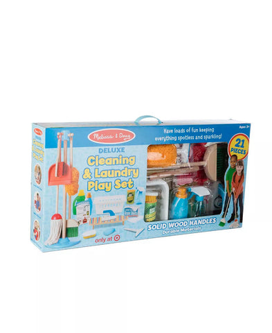 Deluxe Cleaning & Laundry Play Set-93620