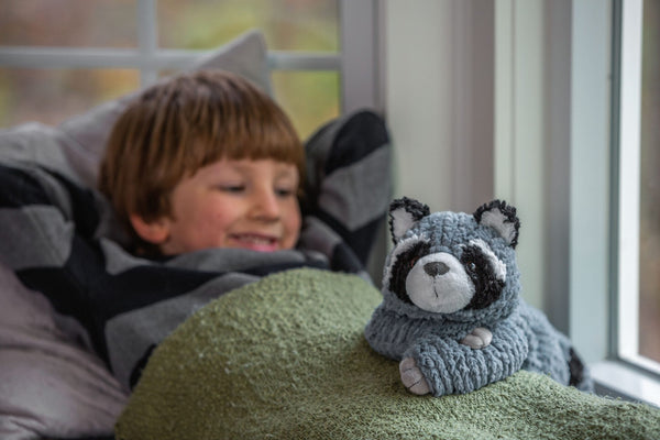 Cozy Toes Raccoon Soft Toy - 14"
