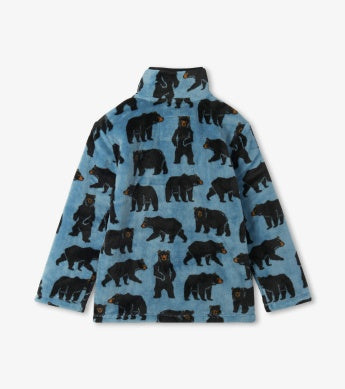 Wild Bears Fuzzy Zipup Jacket