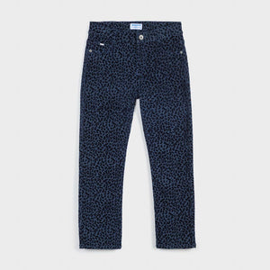 Cropped Cheetah Jeans