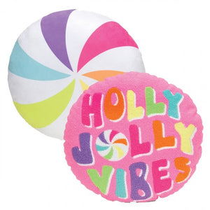 Holly Jolly Vibes Reversible Plush