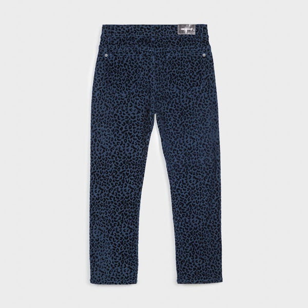 Cropped Cheetah Jeans
