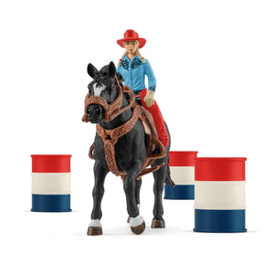 Farm World Barrel Racing Cowgirl 42576