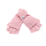 Pink Convertible Gloves