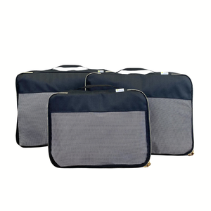 Travel Diaper Bag Packing Cubes - Black