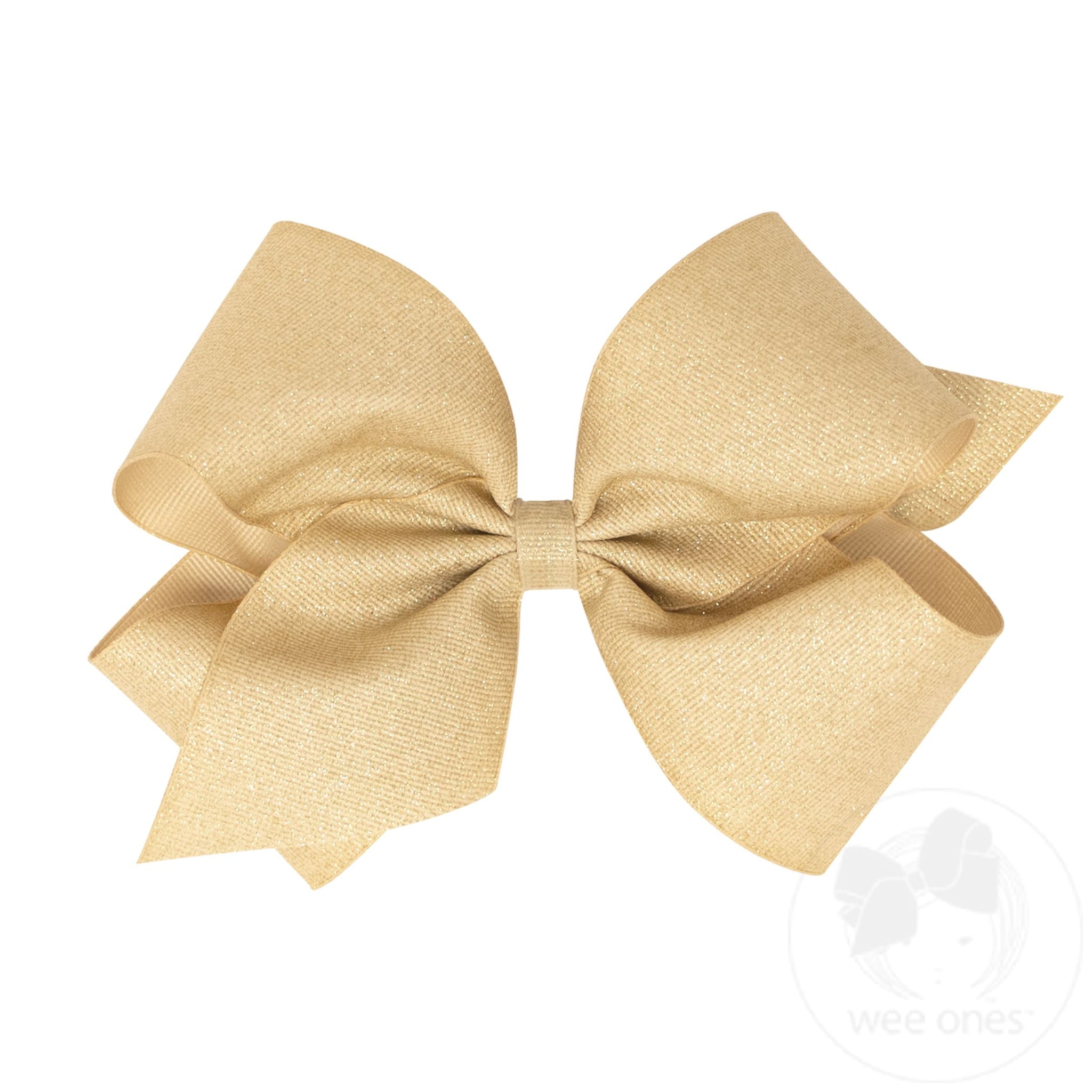 King Wee Sparkle Basic Bow-Gold