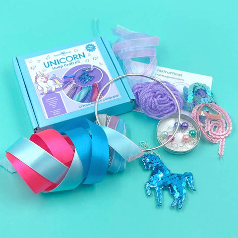 Unicorn Dreamcatcher Hoop Craft Kit