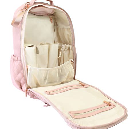 Blush Crush Boss Diaper Bag Backpack
