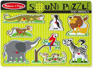 Sound Puzzle - Zoo Animals - 727