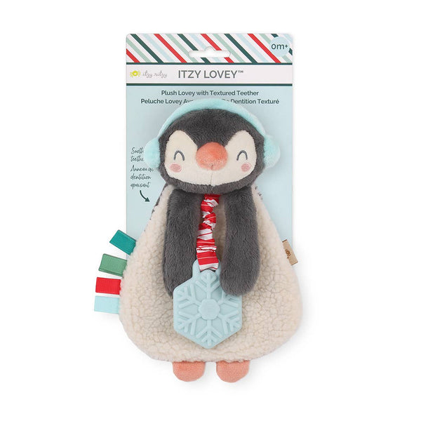 Itzy Lovey - Holiday Penguin