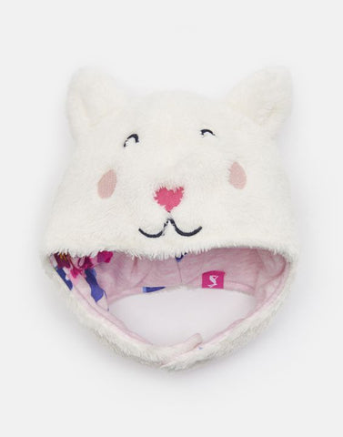 Snuggle Fluffy Cat Character Hat