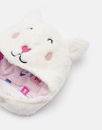 Snuggle Fluffy Cat Character Hat
