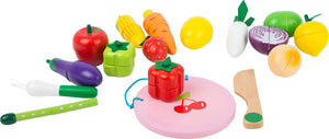 Small Foot Cuttable Magnetic Fruit & Vegetables Playset