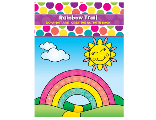 Do-A-Dot-Art Book: Rainbow trail