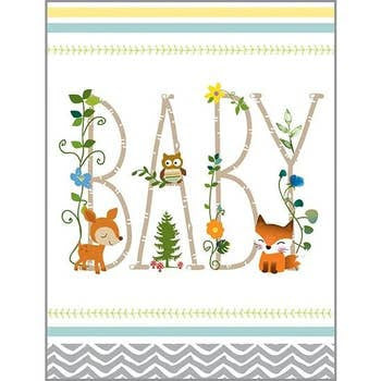 Baby Card - Woodland Baby
