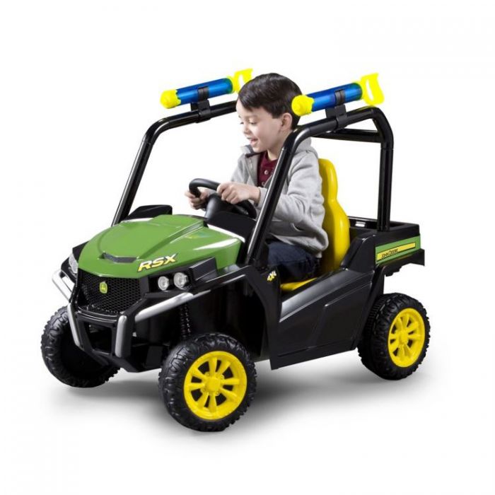 JOHN DEERE 6 Volt Battery Operated Gator With Water Bazookas